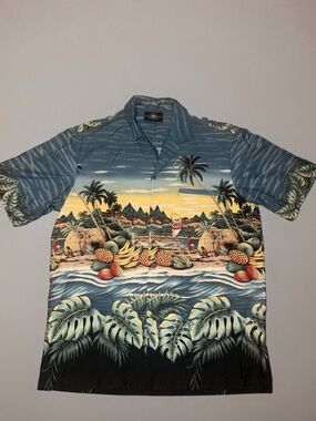 Vintage 90s Royal Creations tropical Hawaiian shirt